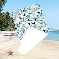 Serviette de bain/plage mine (Pré-commande)