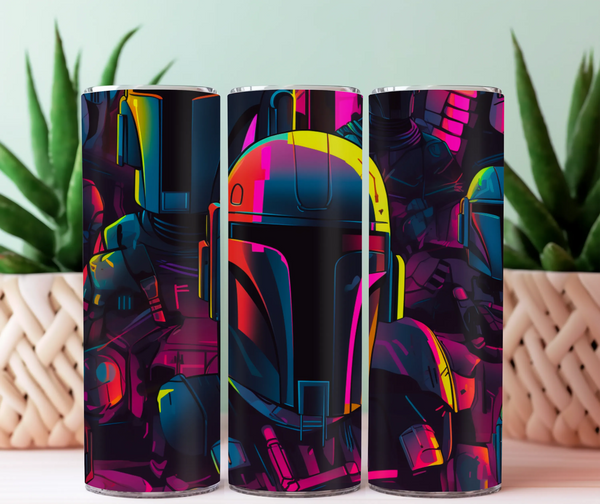 Tumbler 20 oz chasseur de l'espace  pré-commande (1-2 semaines)