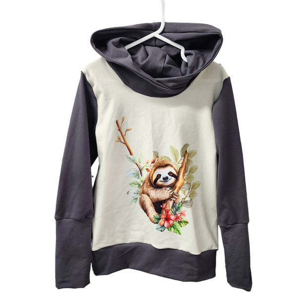 Hoodies évolutif paresseux 6-9 ans