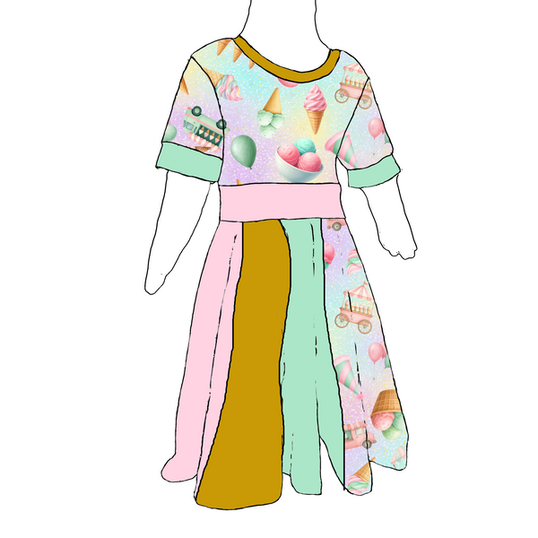 Robe évolutive scrappy Cornet