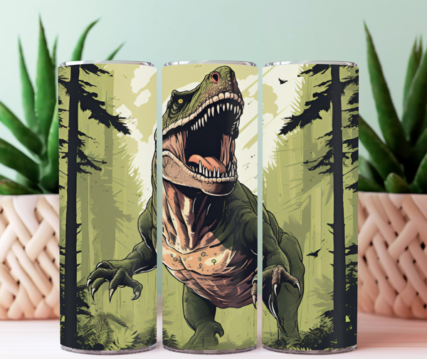 Tumbler 20 oz T-rex pré-commande (1-2 semaines)
