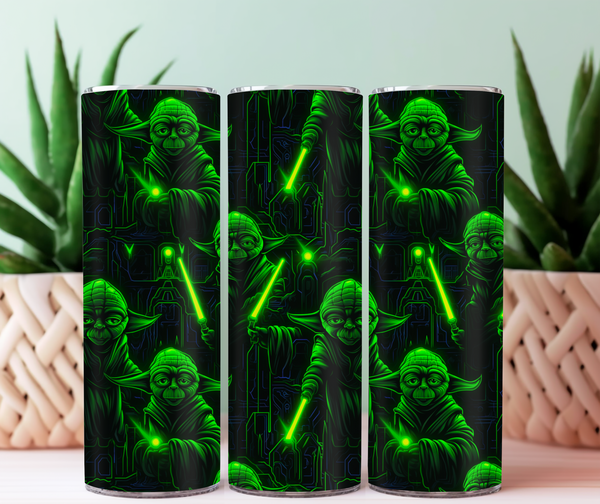 Tumbler 20 oz maitre de l'espace (petit) prêt-à-partir