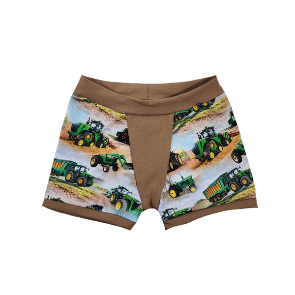Boxer 6 ans tracteurs verts