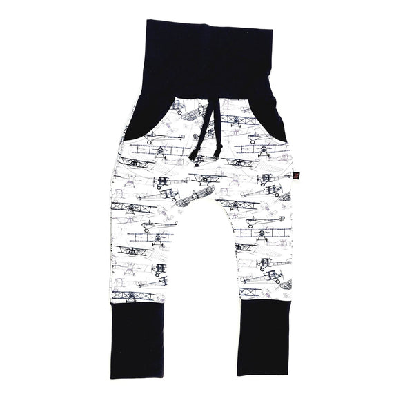 Pantalon jogger avions