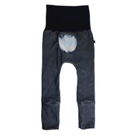 Pantalon hublot marine cheville jeans