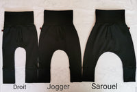 Pantalon sarouel noir