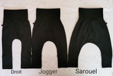 Pantalon sarouel noir