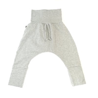 Pantalon sarouel gris pâle