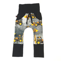 Pantalon coupe droite tracteur béton