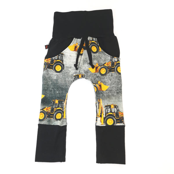 Pantalon coupe droite tracteur béton