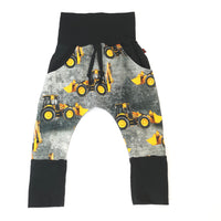 Pantalon jogger construction en béton