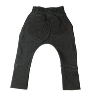 Jeans noir taille élastique coupe jogger avec poches