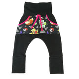 Pantalon jogger bandes FUSHIA