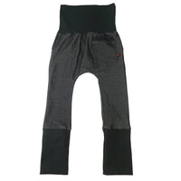 Jeans noir coupe droite avec poches
