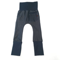 Jeans marine coupe droite avec poches