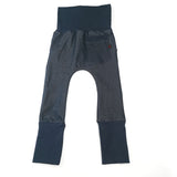 Jeans marine coupe droite avec poches
