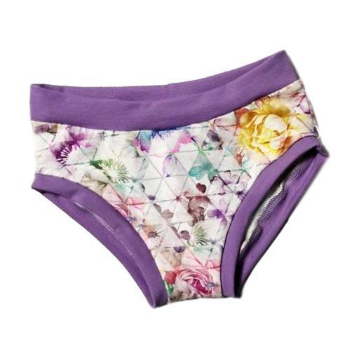 Bobette 8 ans fleurs géometriques