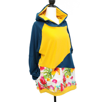 Hoodies 2XL ''fraicheur turquoise''