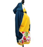 Hoodies 2XL ''fraicheur turquoise''