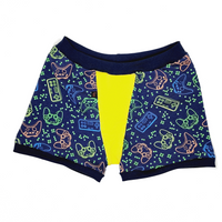 Boxer 10 ans manettes neons