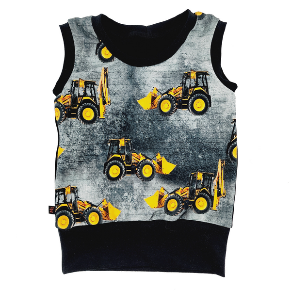 Camisole tracteurs bétons 6-9 ans
