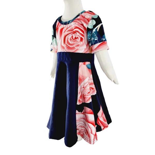 Robe superbes roses variantes