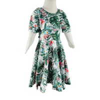 Robe fleurs tropicales