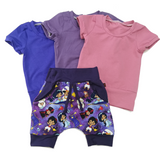 Short, culotte courte demi-taille génie volant
