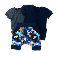 Short, culotte courte demi-taille gentils sorciers