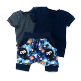 Short, culotte courte demi-taille gentils sorciers