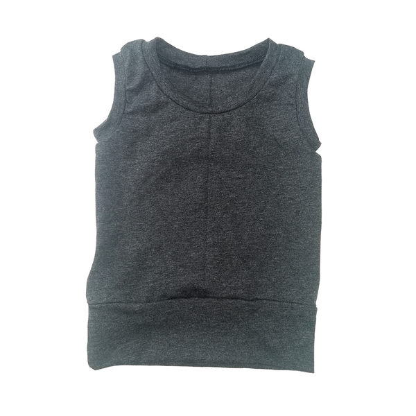 Camisole 6-9 ans charcoal