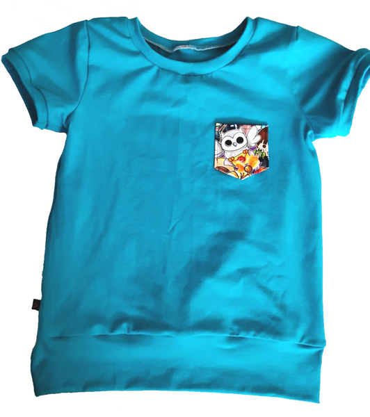 t-shirt poche magicien 6-9 ans