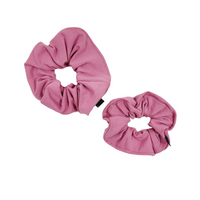 Elastique choux vieux rose