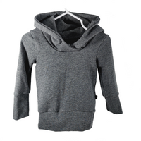 Hoodies évolutif charcoal 6-9 ans