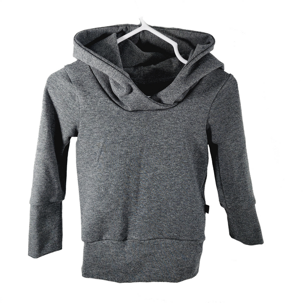 Hoodies évolutif charcoal 6-9 ans