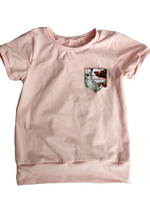 t-shirt poche sortilège 6-9 ans