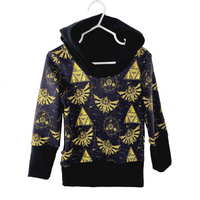 hoodies évolutif logo geek 6-9 ans