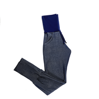 Jeans marine avec poches cheville en jeans 6-9 ans modele 4 pieces