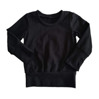 chandail noir 6-9 ans