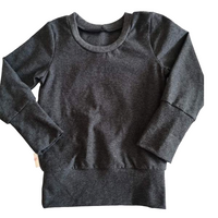 chandail charcoal 6-9 ans