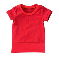 T-shirt évolutif rouge pompier