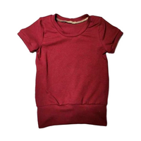 T-shirt évolutif framboise foncé