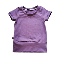 t-shirt lilas foncé 6-9 ans