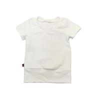 t-shirt blanc 6-9 ans