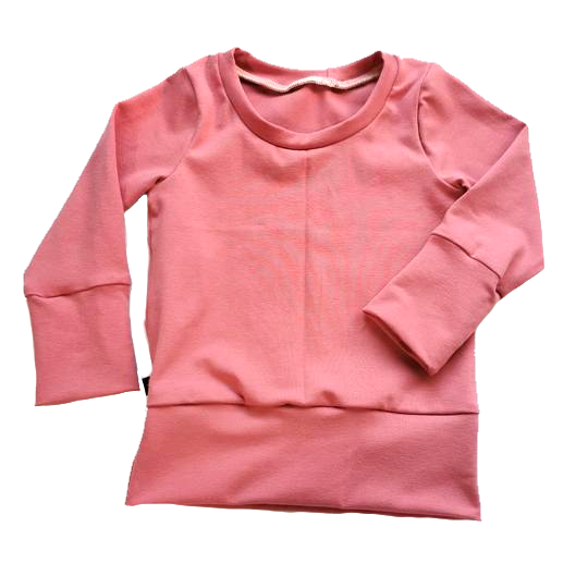 chandail évolutif vieux rose