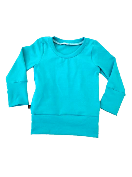 chandail turquoise 6-9 ans