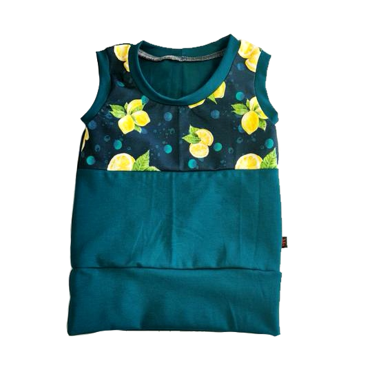 camisole évolutive citron