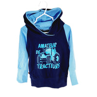 Hoodies évolutif amateur de tracteur 6-9 ans