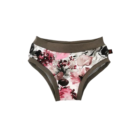 Bobette 6 ans fleurs grises