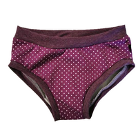 Bobette 2 ans pois mauves